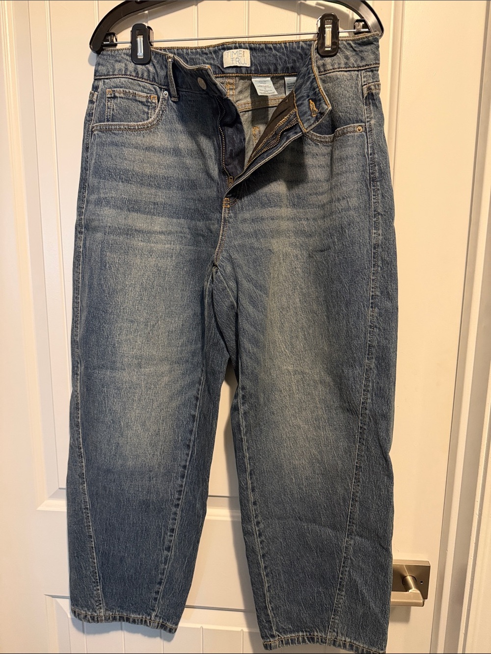 Blue Denim Jeans - Classic Straight Fit